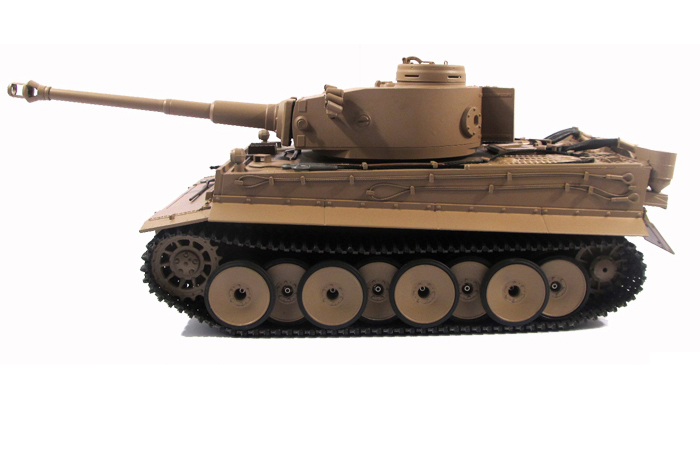 Mato Toys Full Metal Remote Control Tank, Mato 1220-Y 1/16 Scale Tiger 1 RC Model Tank.