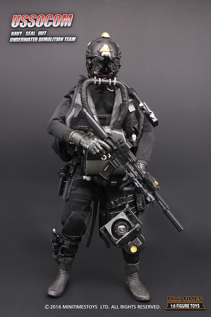 MINI TIMES Toys MT-M003 12 Inch USSOCOM NAVY SEAL UDT soldier Action Figures Toy.