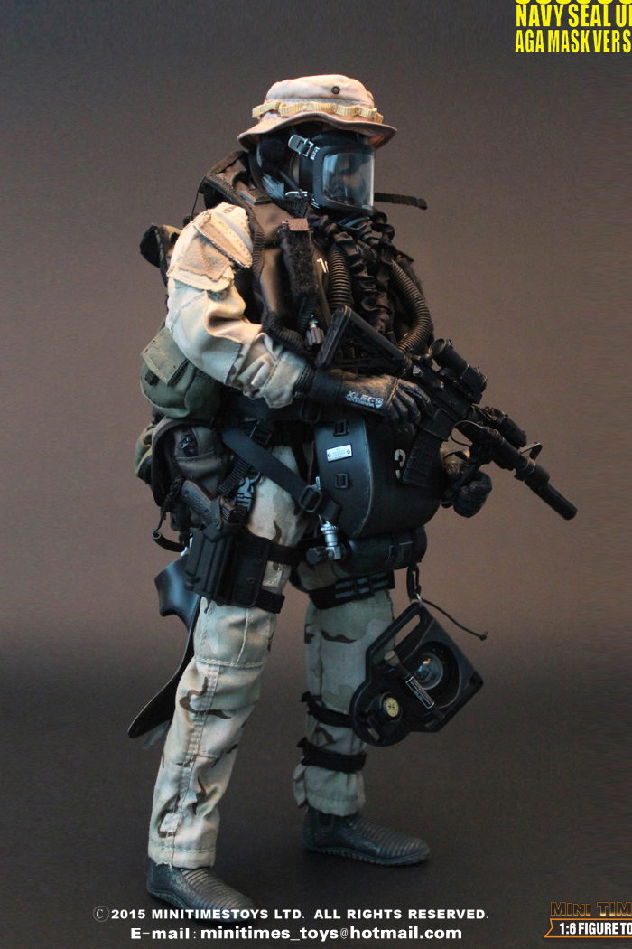 MINI TIMES Toys MT-M002 12 Inch USSOCOM Navy Seal UDT (AGA Mask Version) Figures Toy.