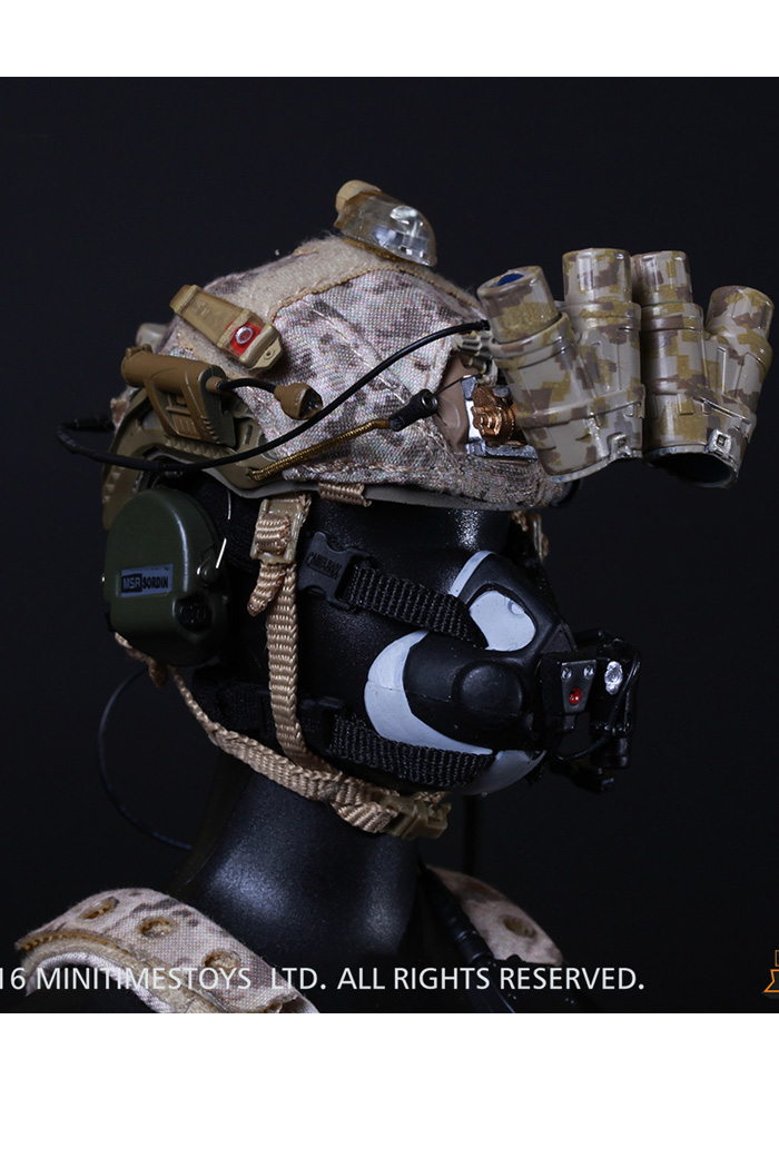 MINI TIMES Toys MT-M006 12 Inch U.S. NAVY SEAL Team Six Devgru With Dog Figure Model Soldier.