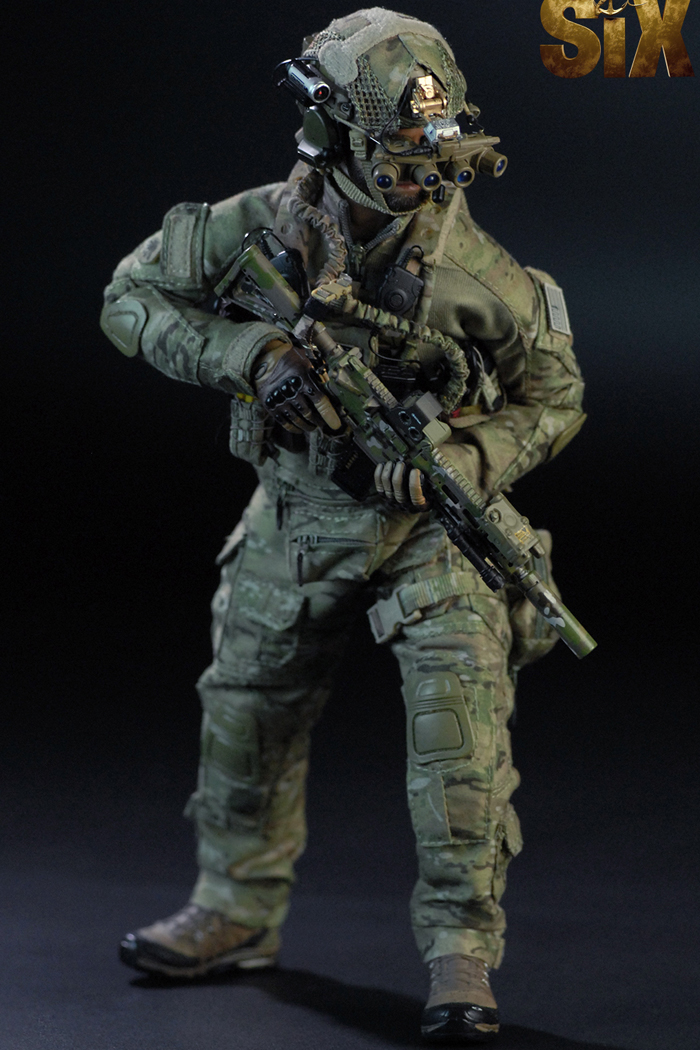 MINI TIMES Toys MT-M009 12 Inch Figure Scale Model US Navy Seal Team Six Soldier Male Action Army Figure Model.