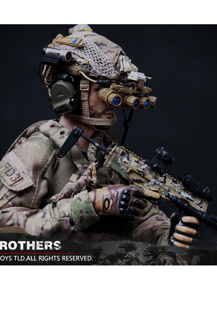 MINI TIMES Toys MT-M010 12 Inch Figure Scale Model US Navy Seal Team Six Soldier Blood Brothers.
