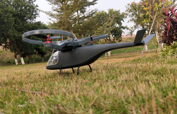 RTF FPV VR Scorpion Vertical Take-Off and Landing Tilt-Rotor Ducted Fan RC Helicopter Scale Model.