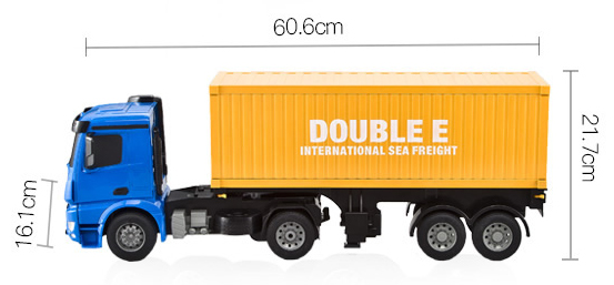 Large Size RC Mercedes-Benz Arocs Container Truck, Toy Car,  Truck Trailer Scale Model.