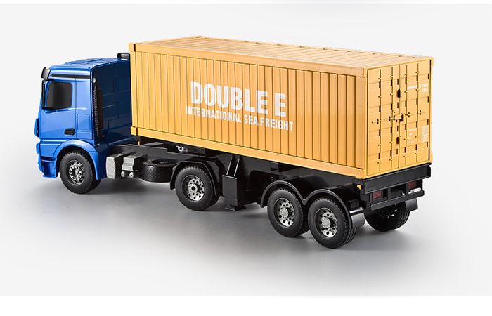 Large Size RC Mercedes-Benz Arocs Container Truck, Toy Car,  Truck Trailer Scale Model.