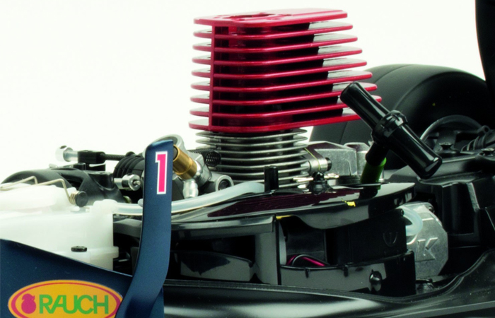 Kyosho 1:7 Scale Model Red Bull F1 Racing RB7 Nitro Remote Control Formula 1 Car.