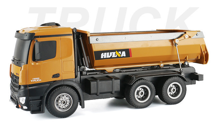 1/14 Scale Model RC Dump Truck Toy, Dump Truck Scale Model, Electric Remote Control Toy Car.