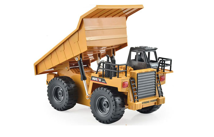 RC Dump Truck Toy Model, Construction vehicles Toy, 2.4Ghz Radio remote control Electric Toy, indoor outdoor toy