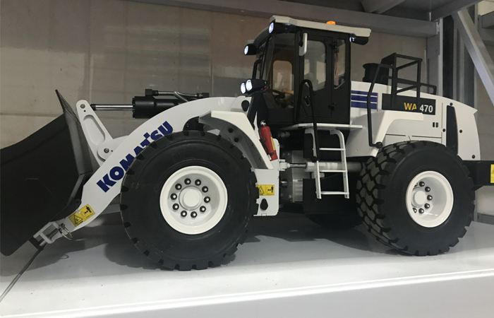 1/14 Scale Full Metal RC Hydraulic Loader, (high lift wheel loader for sale, liebherr 576 rc loader, remote control tractor trailer for adults).