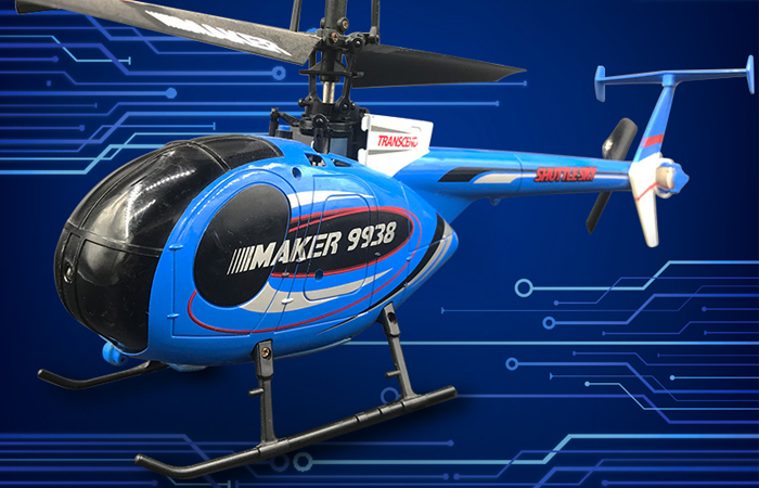  MD 500 Mini RC Helicopter For Beginners And Professionals, Indoor And Outdoor Flight, 4 Channel.