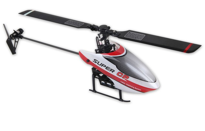 Walkera Super-CP 6 Channel 3D Mini Flybarless RC Helicopter Indoor and outdoor For Beginners.