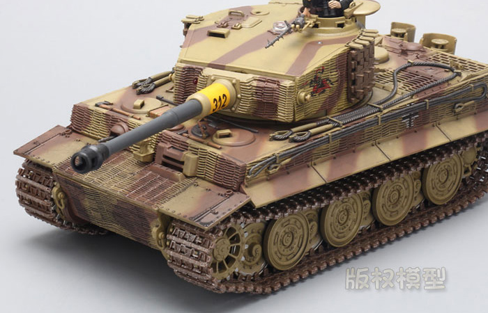 FOV Remote Control Tanks Battle Game, 1/24 Scale German Tiger I Late Production RC Tank.
