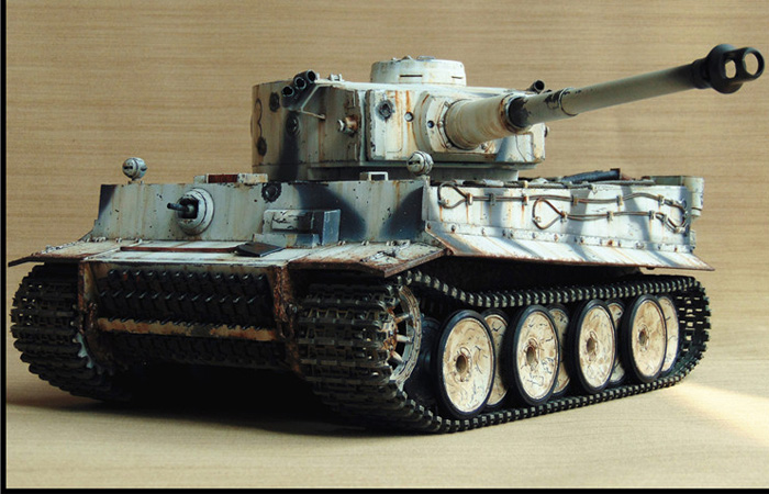 HENG-LONG Remote Control Scale Model Tank 3818 World War II Germany Tiger I Main Battle Tank.