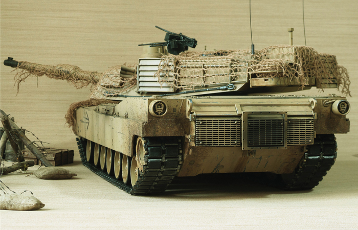 HENG-LONG Remote Control Scale Model Tank 3918 United States M1A2 ABRAMS MBT.