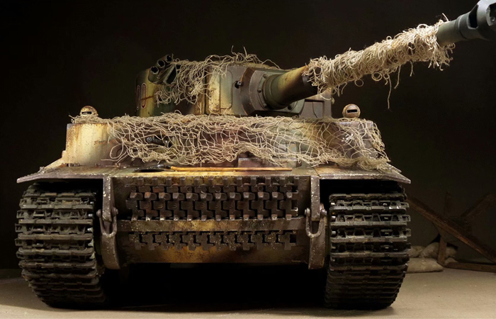 Mato Toys 1220 Tiger 1 Full Metal Remote Control Tank, 1/16 Scale  Model Alloy Tiger I RC Tank.