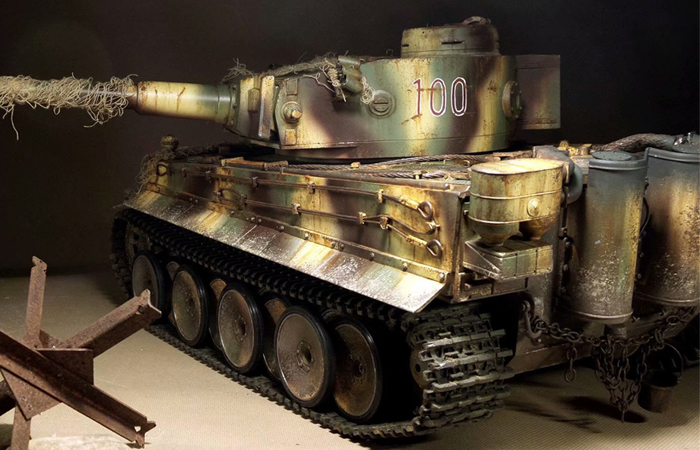 Mato Toys 1220 Tiger 1 Full Metal Remote Control Tank, 1/16 Scale  Model Alloy Tiger I RC Tank.