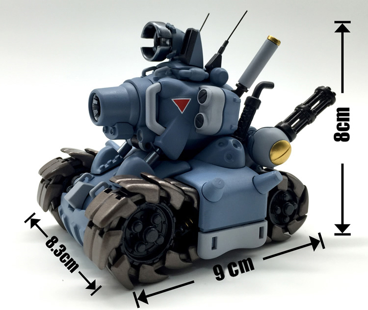 1/35 Scale Model Game Character, Metal Slug Tank Plastic Scale Model Kit