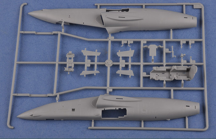 1/48 Scale Model Kit, A-1B Trainer, Hobby-Boss 81744 Plastic Model Kit.