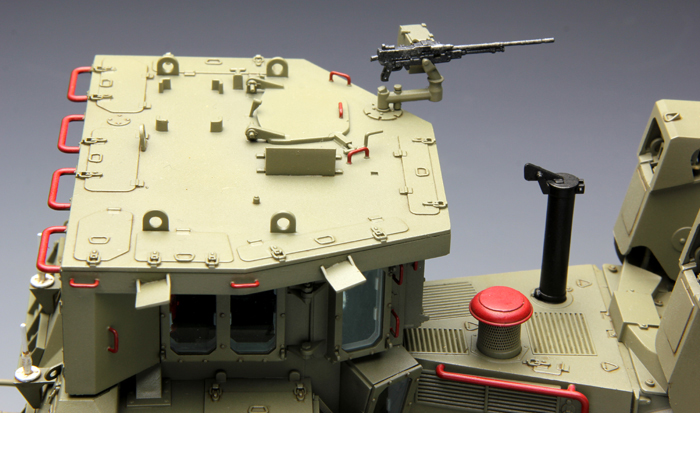 Meng-Model SS-002 1/35 Scale Plastic Model Kit Israel D9R Armored Bulldozer Scale Model, Static Armor Model.
