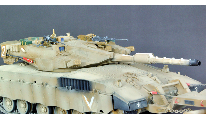 Meng-Model TS-005 1/35 Scale Plastic Model Kit ISRAEL Main Battle Tank MERKAVA Mk.3 Equipped With NOCHRI DALET Mine Roller System.