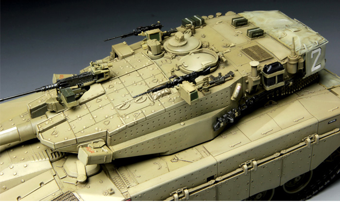 Meng-Model TS-005 1/35 Scale Plastic Model Kit ISRAEL Main Battle Tank MERKAVA Mk.3 Equipped With NOCHRI DALET Mine Roller System.