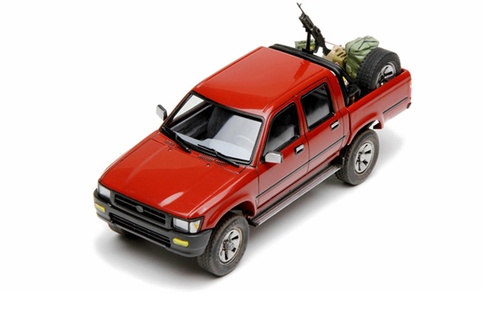 Meng-Model VS-002 1/35 Scale Plastic Model Kit Pickup Truck With Equipment Scale Model, Static Truck Model