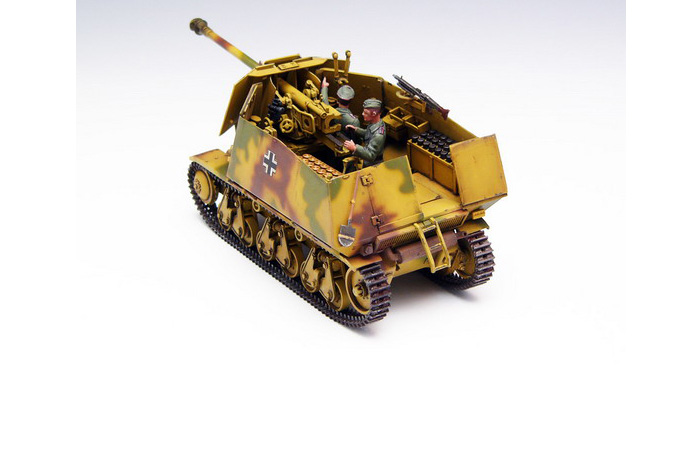 TRUMPETER Plastic Model kits 00354, 1/35 Scale WWII German Panzerjager 39(H) mit 7.5cm Pak40/1 Marder Ⅰ Model Kit Tank Destroyer Scale Model