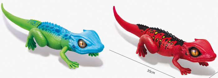 Silverlit Toy Lurking Lizard, Zuru Robo Alive Real-Life Robotic Pets. Child Toy Animals.