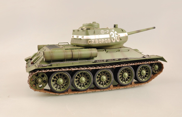 2.4Ghz Radio remote control 1/16 Scale Model RUSSIAN T-34/85 MBT, IR BATTLE Games, Trumpeter model 00807, RC Tank