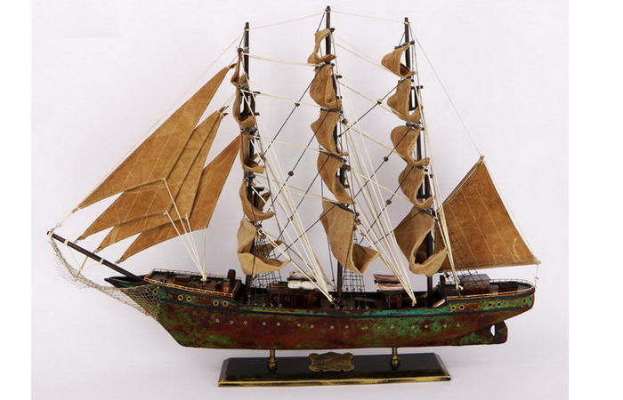 Wooden Ancient Sailing Boat Scale Model, Wood Crafts, Wooden Decorations, Handmade Crafts.