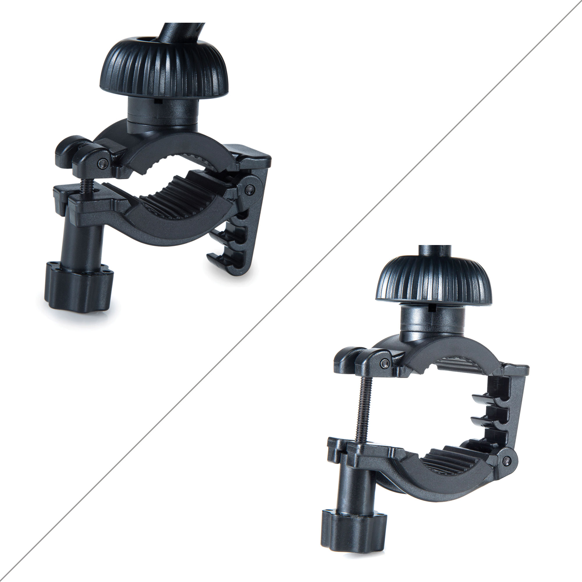 Heavy Duty Weather Resistant Bicycle / Motorcycle Handlebar Mount Holder Designed for the LG Tegra 2