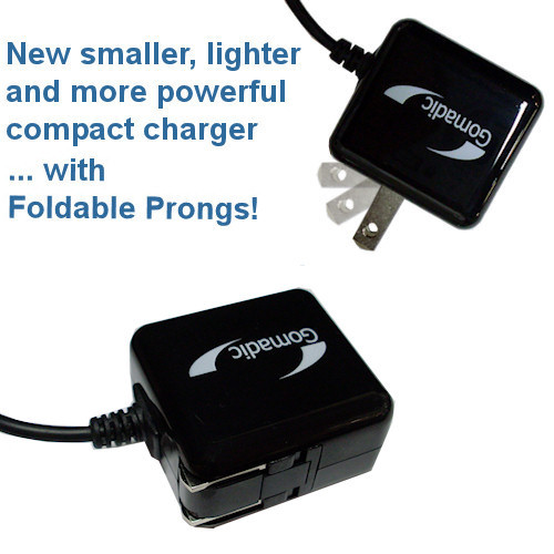 Gomadic Double Wall AC Home Charger suitable for the Pioneer Voyager Pro - Charge up to 2 devices at the same time with TipExchange Technology
