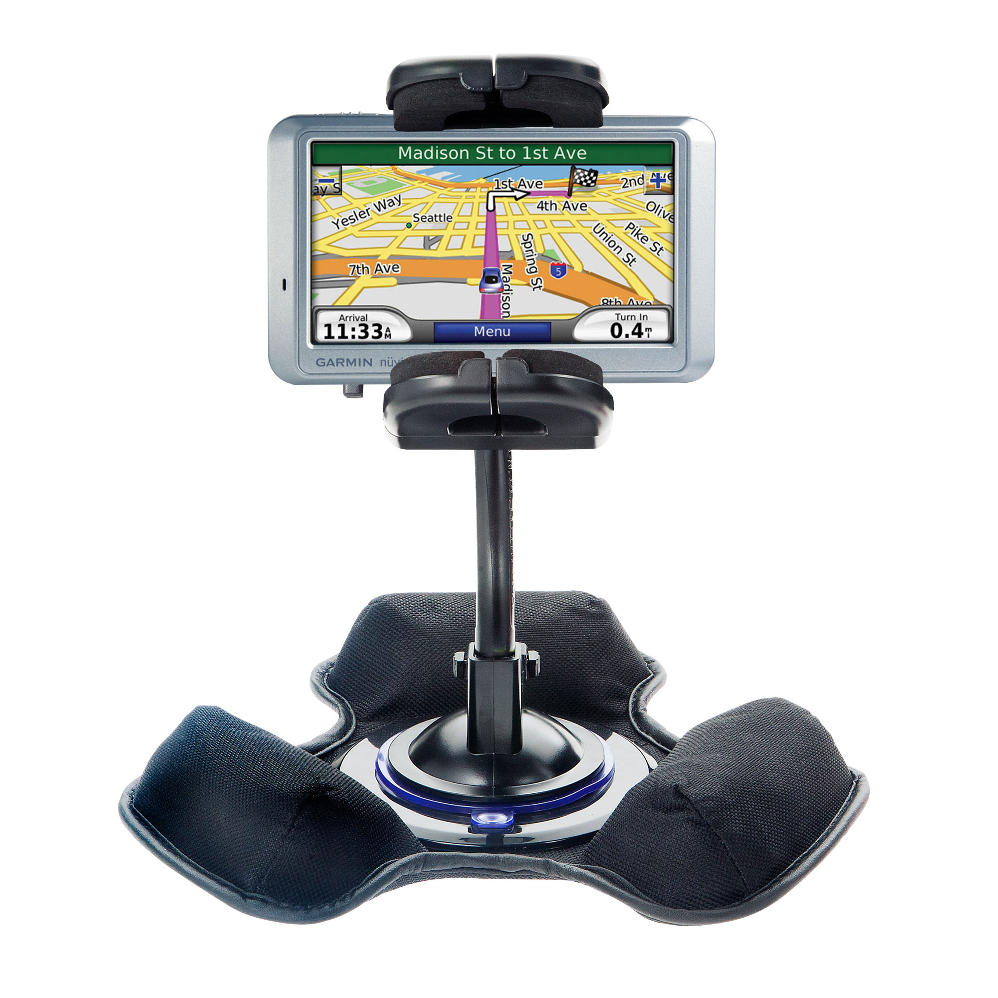 Gomadic Brand Car Auto Cup Holder Mount suitable for the Garmin Nuvi