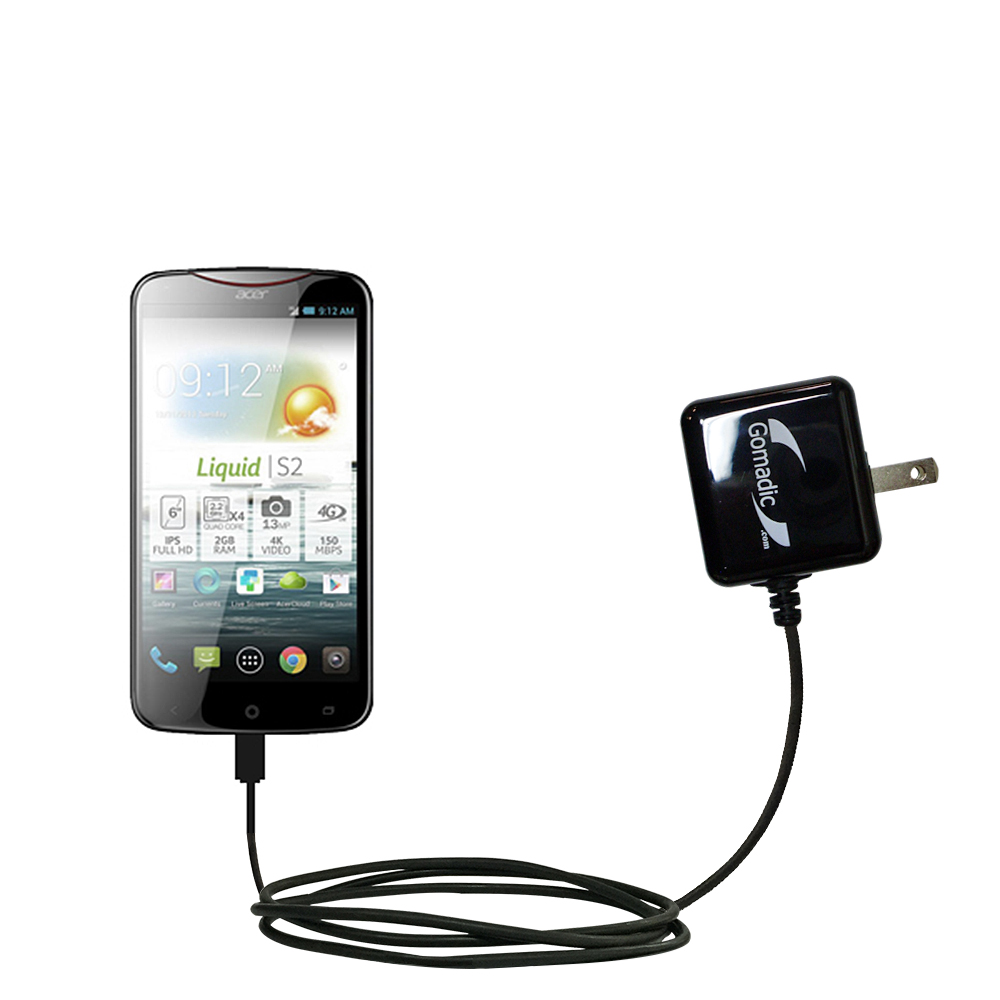 Wall Charger compatible with the Acer Liquid S2