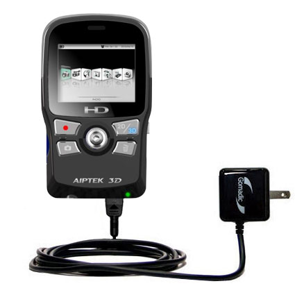 Wall Charger compatible with the Aiptek i2 3D Video Camcorder
