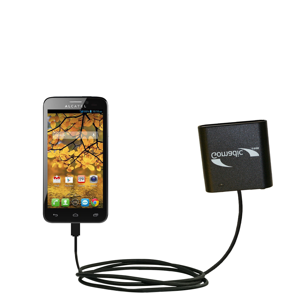 AA Battery Pack Charger compatible with the Alcatel One Touch Fierce