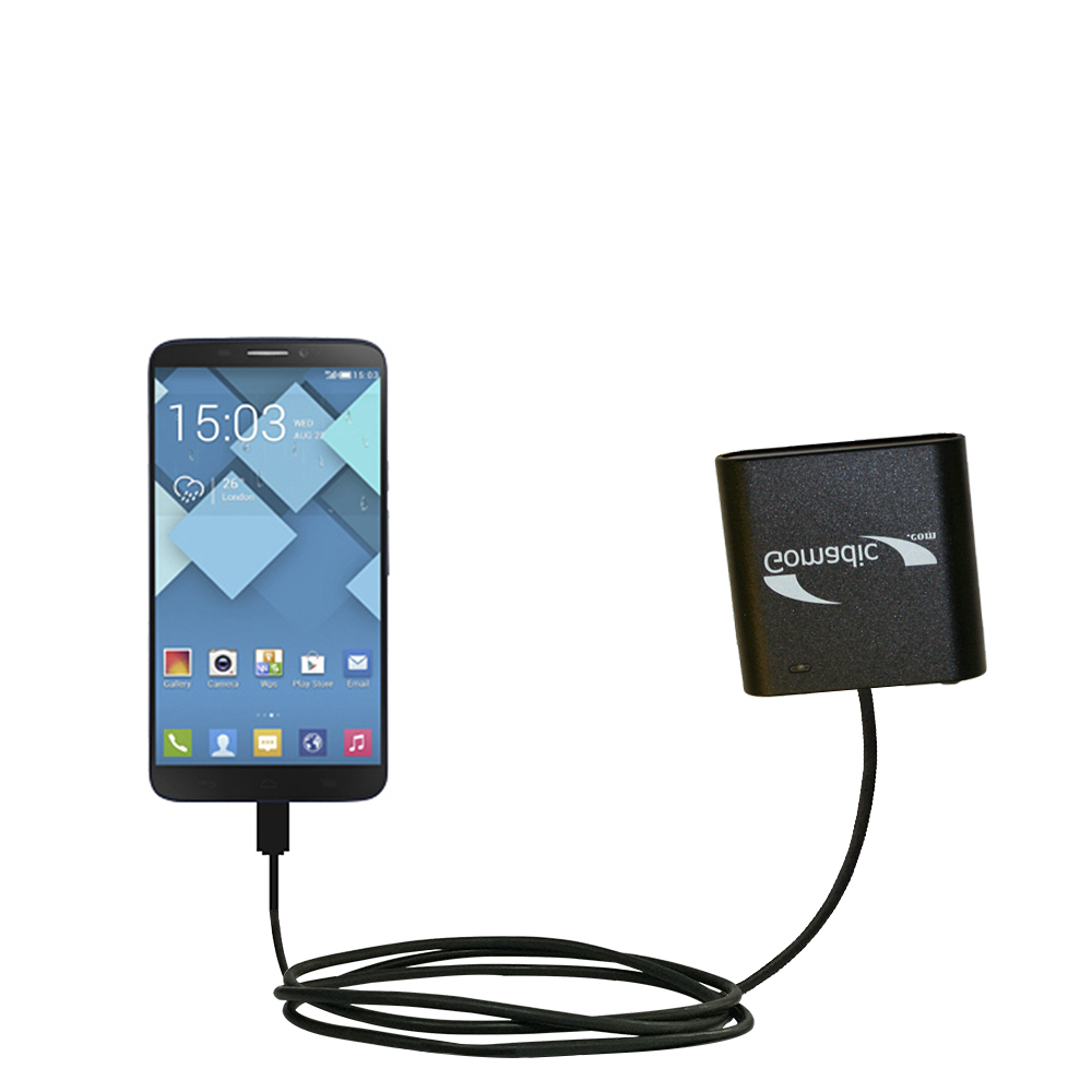 AA Battery Pack Charger compatible with the Alcatel One Touch Hero