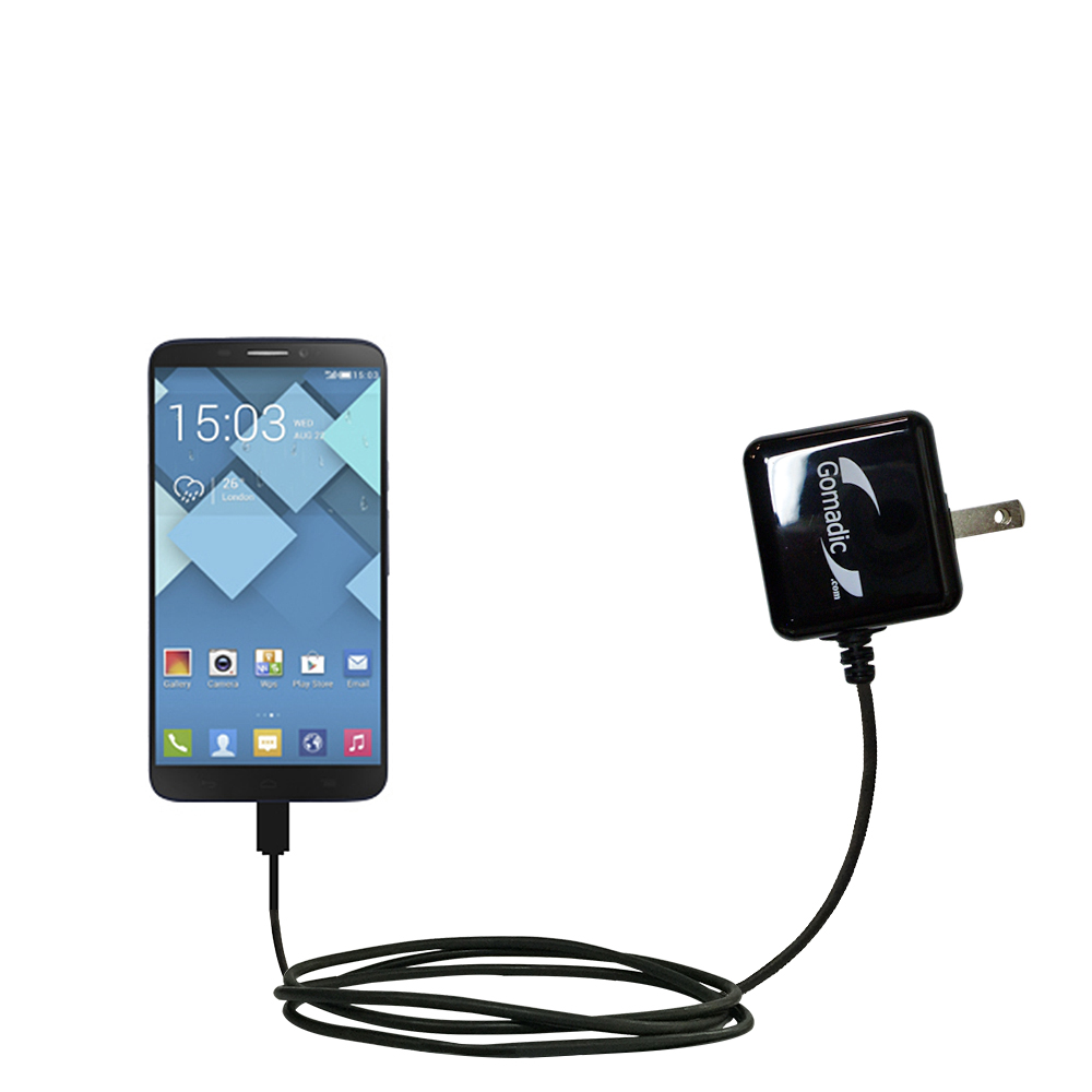 Wall Charger compatible with the Alcatel One Touch Hero