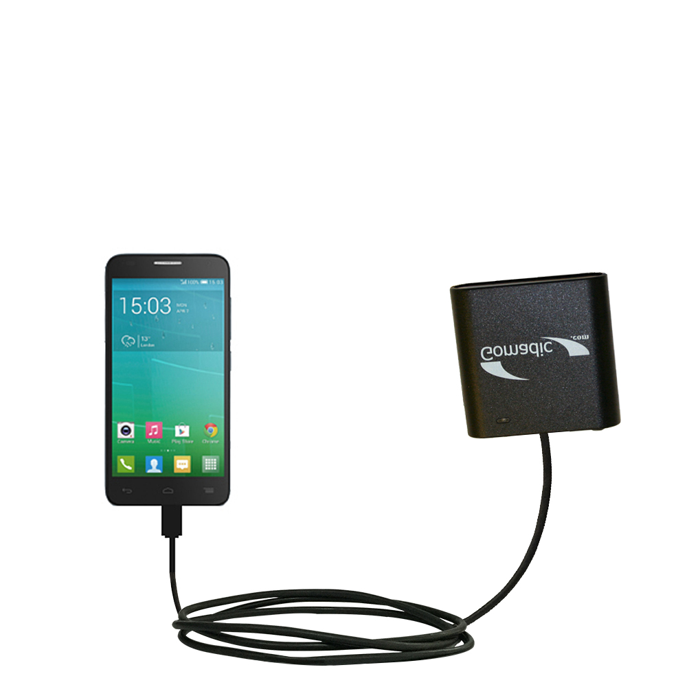 AA Battery Pack Charger compatible with the Alcatel One Touch Idol S / Alpha