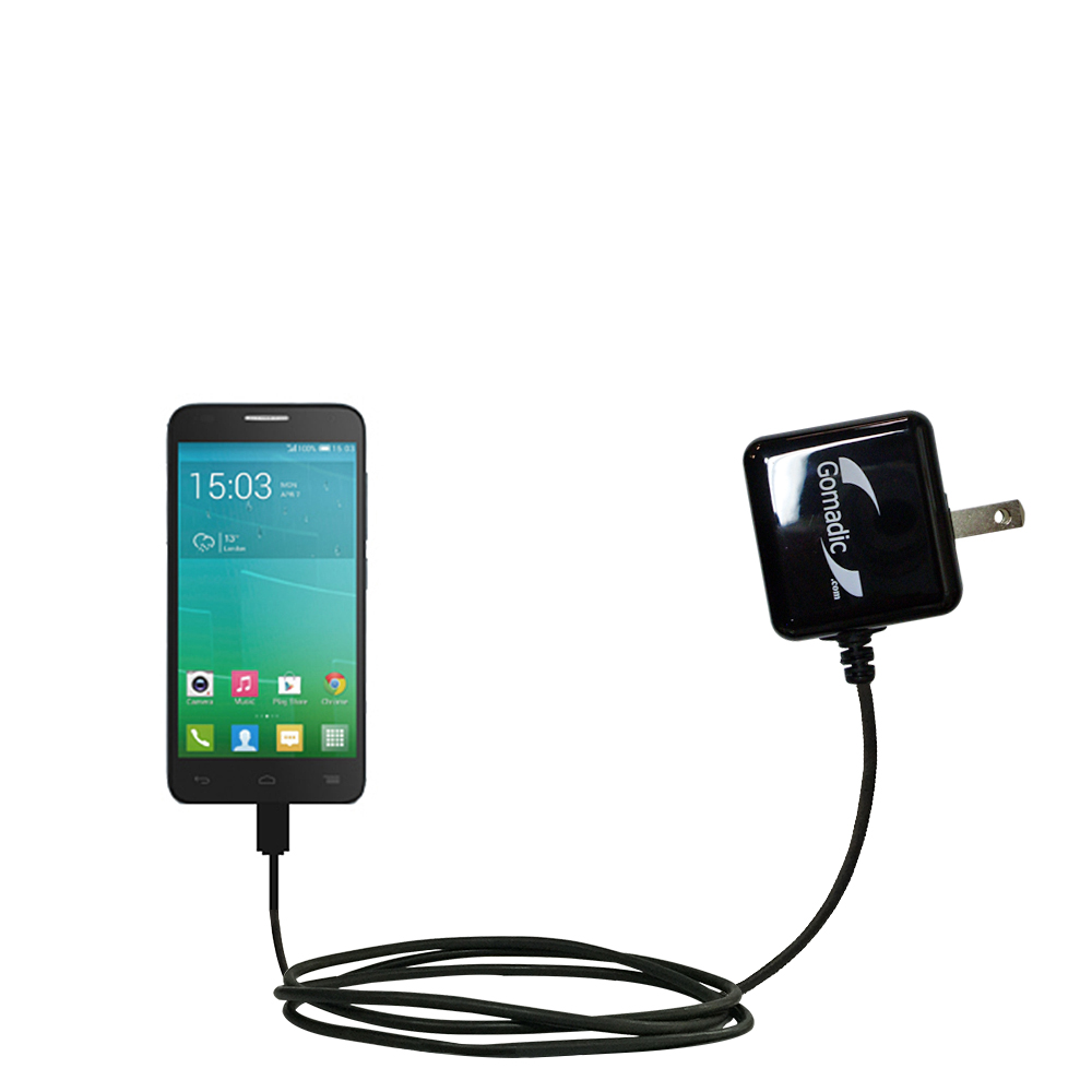 Wall Charger compatible with the Alcatel One Touch Idol S / Alpha