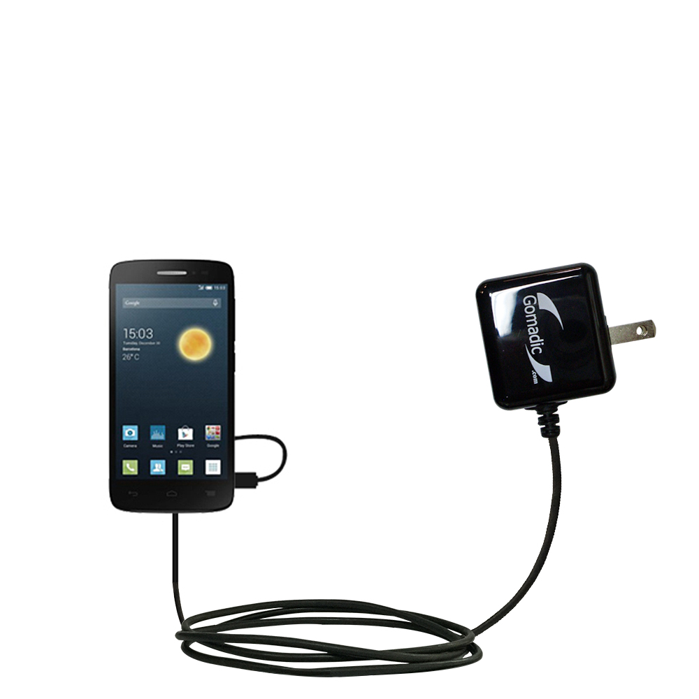 Wall Charger compatible with the Alcatel One Touch Snap