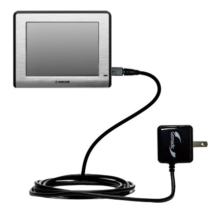 Wall Charger compatible with the Amcor Navigation GPS 3750