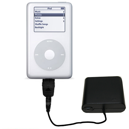 AA Battery Pack Charger compatible with the Apple iPod (Gen 1)