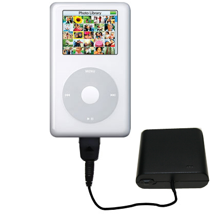 AA Battery Pack Charger compatible with the Apple iPod Photo (30GB)