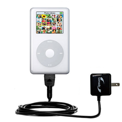 Wall Charger compatible with the Apple iPod Photo (30GB)