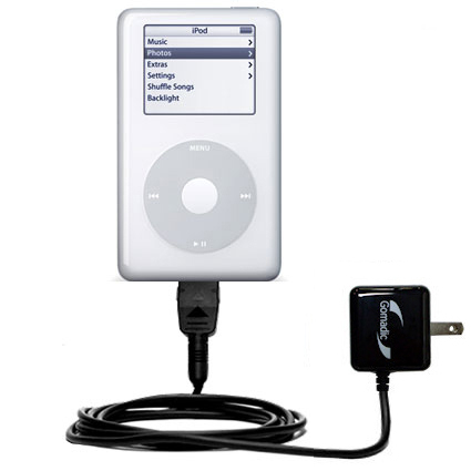 Wall Charger compatible with the Apple iPod Photo (40GB)