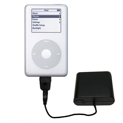 AA Battery Pack Charger compatible with the Apple iPod Photo (60GB)