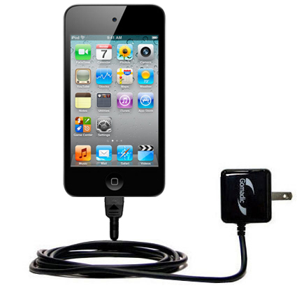 Gomadic Intelligent AC Home Wall Charger suitable for the Apple iPod touch (4th generation) - High