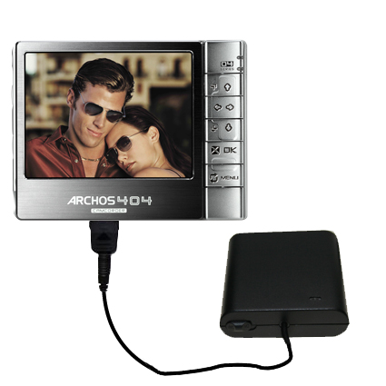 AA Battery Pack Charger compatible with the Archos 404 Camcorder CAM
