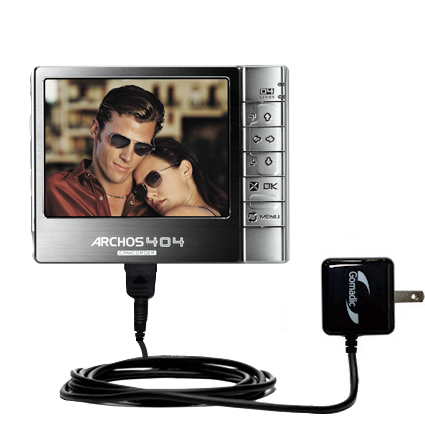 Wall Charger compatible with the Archos 404 Camcorder CAM